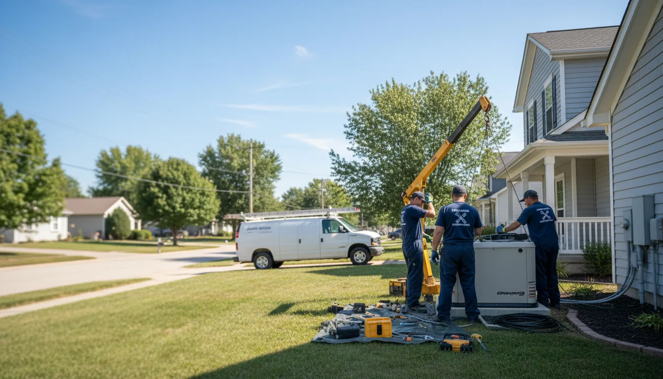 Generator Installation in Winchester, KS near me